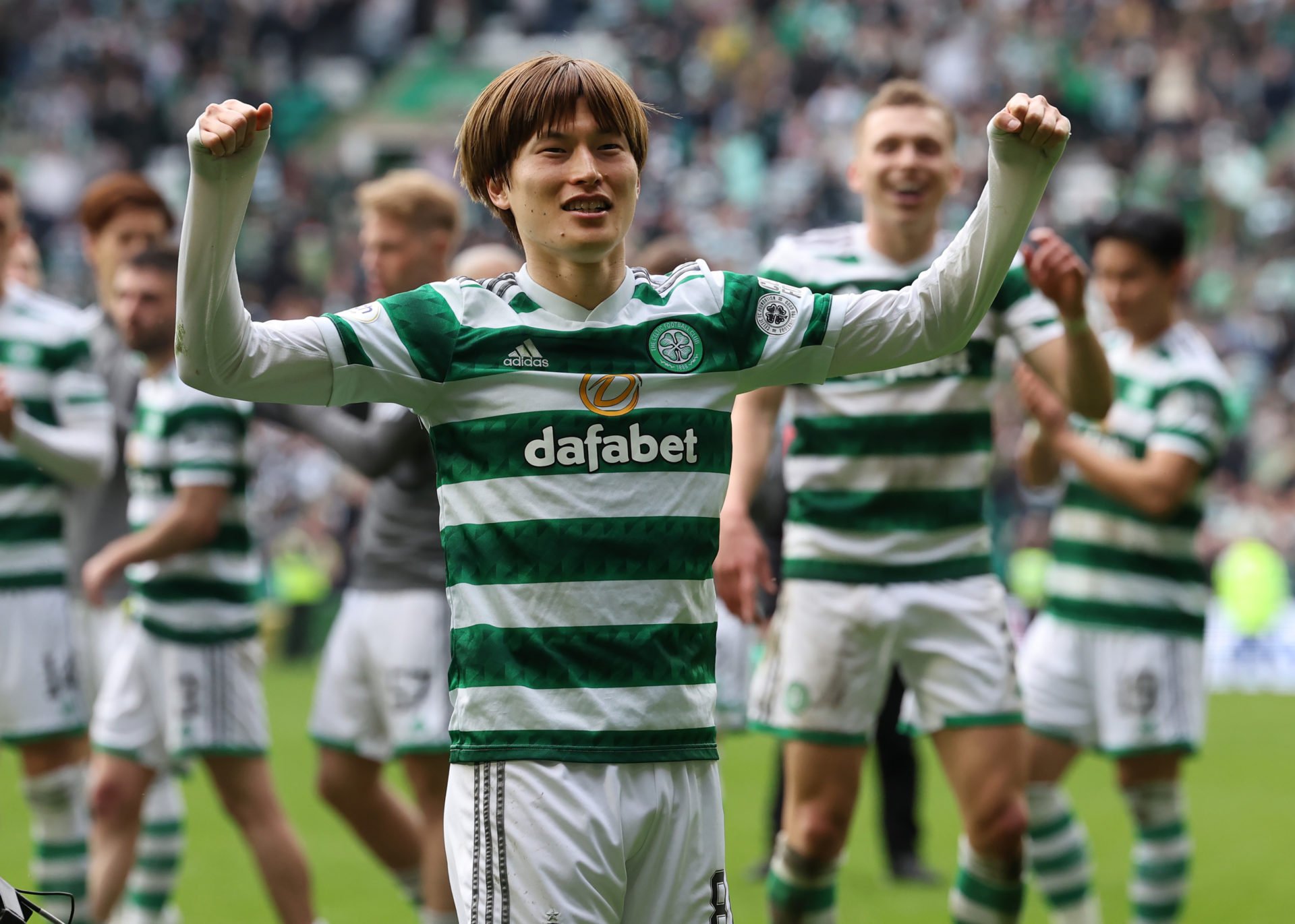 Celtic legend Willie Wallace hails 'outstanding' Kyogo Furuhashi