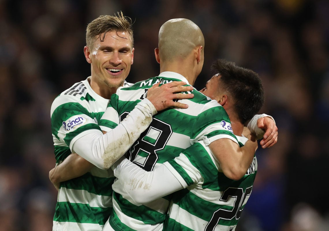 Incredible scenes as Celtic fan bumps in to Carl Starfelt's parents in Lisbon on May 25th