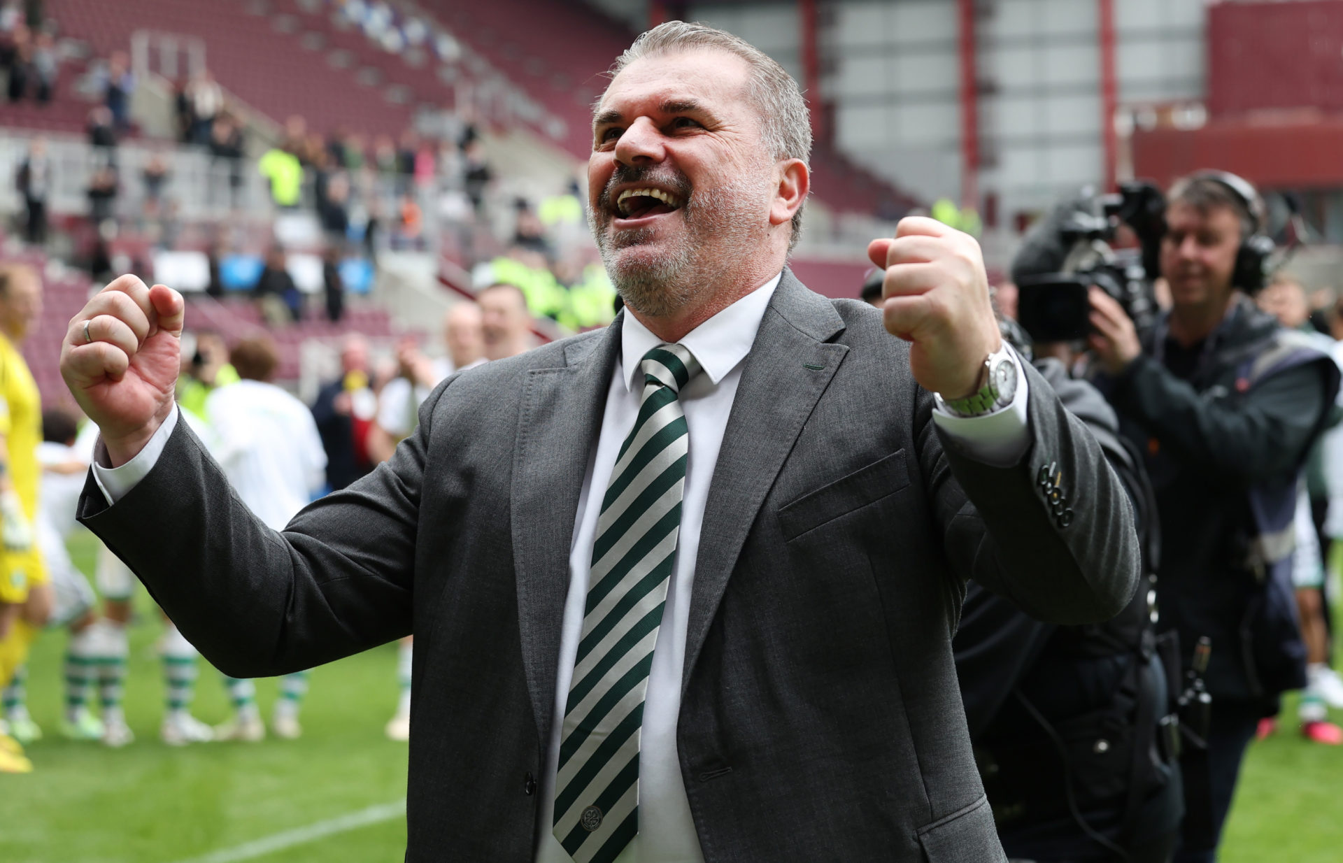 Ange Postecoglou Sends A Special Message To The Celtic Supporters After ...