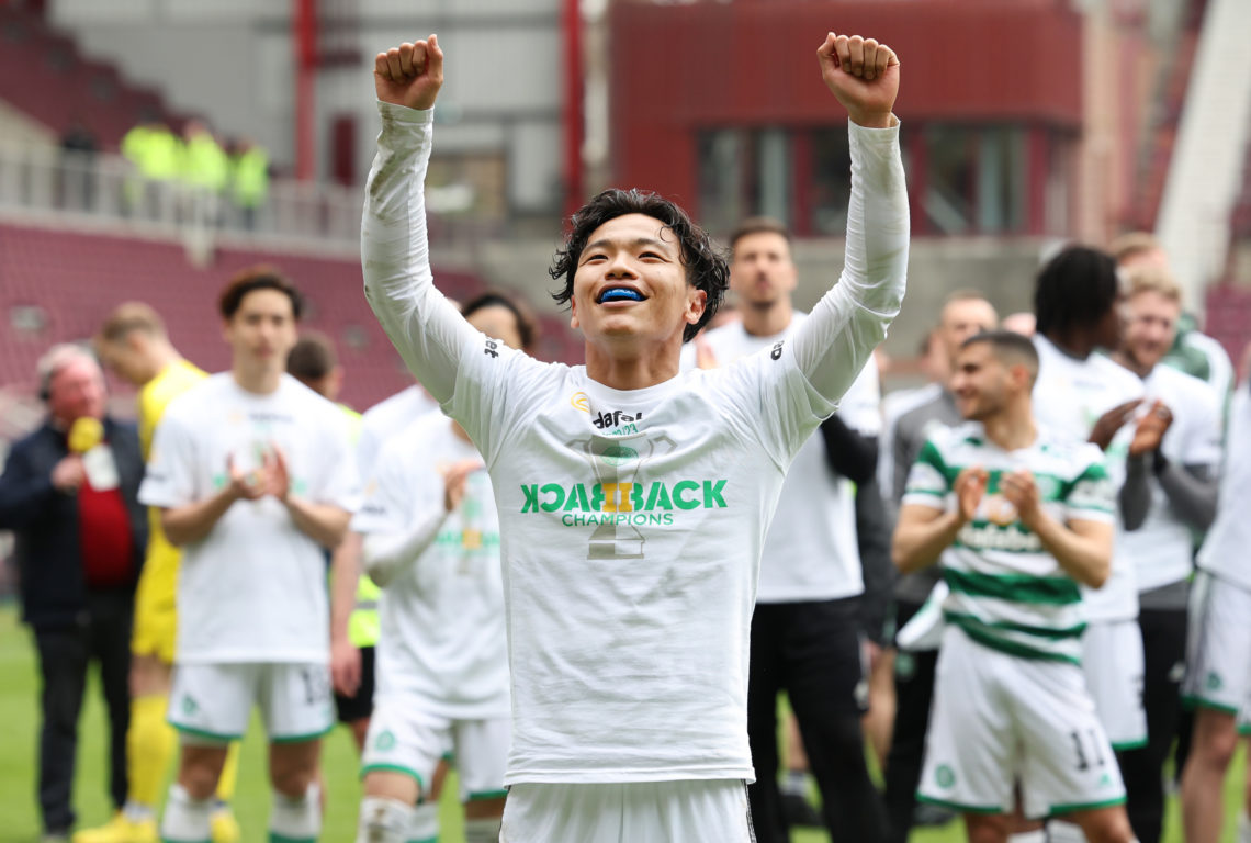 Reo Hatate on title celebrations no-show; Celtic star looks forward to Champions League