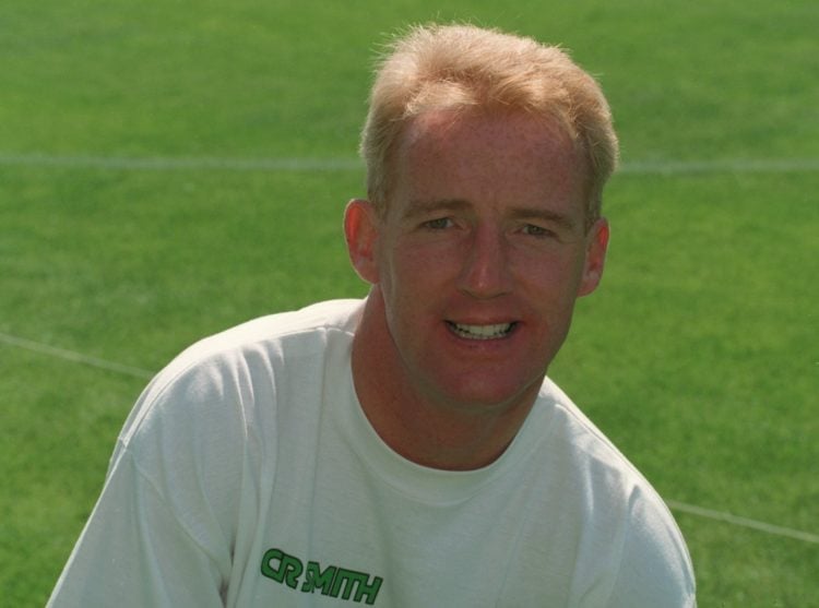1995:  PORTRAIT OF  MANAGER TOMMY BURNS TAKEN AT THE 1995 - 1996 CELTIC PHOTOCALL. Mandatory Credit: Allsport UK/ALLSPORT
