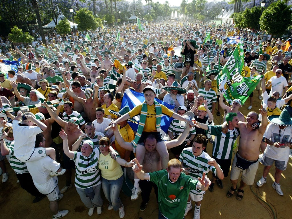 Celtic fans