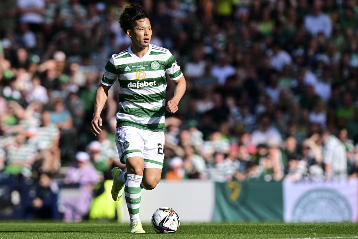 Watch Celtic midfielder Tomoki Iwata get a hero's welcome as he visits  former Japanese club