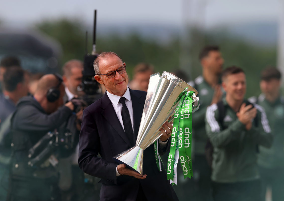 Martin O’Neill celebrates Celtic anniversary with ‘phenomenal’ Trophy Day tweet