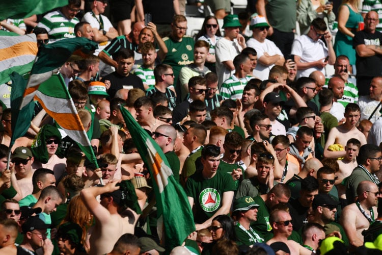 Watch stunning footage of Green Brigade Scottish Cup Final Celtic tifo at Hampden