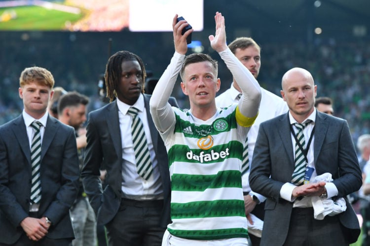 Callum McGregor addresses Ange Postecoglou speculation amid Celtic celebrations