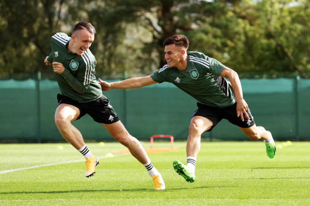 Celtic FC Training Session And Press Conference
