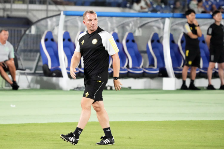 Brendan Rodgers reacts as Celtic lose Japan Tour opener to Yokohama F Marinos