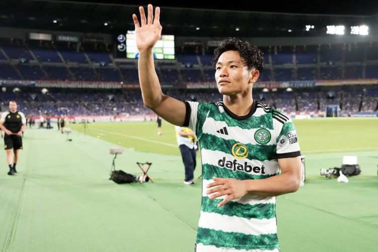 Reo Hatate feeling the love from Japanese crowd after looking sharp with Celtic