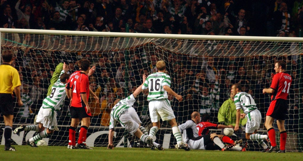 Henrik Larsson of Celtic