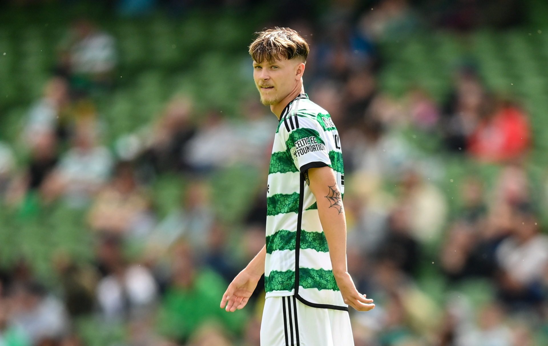 New Celtic signing Odin Thiago Holm is pictured at Celtic Park, on News  Photo - Getty Images