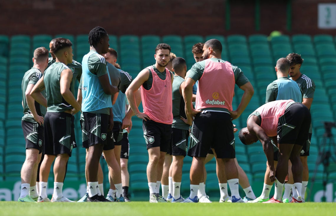 First glimpse of Palma and Phillips in training as another injured Celtic star returns