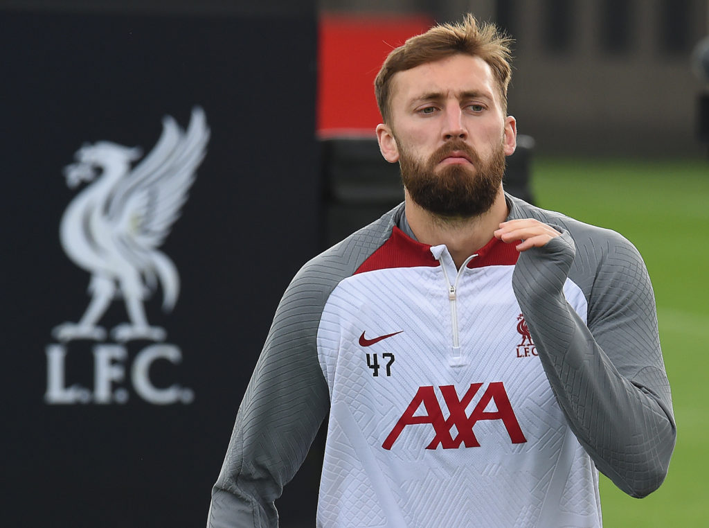 Celtic summer signing Nat Phillips in Liverpool training before loan transfer