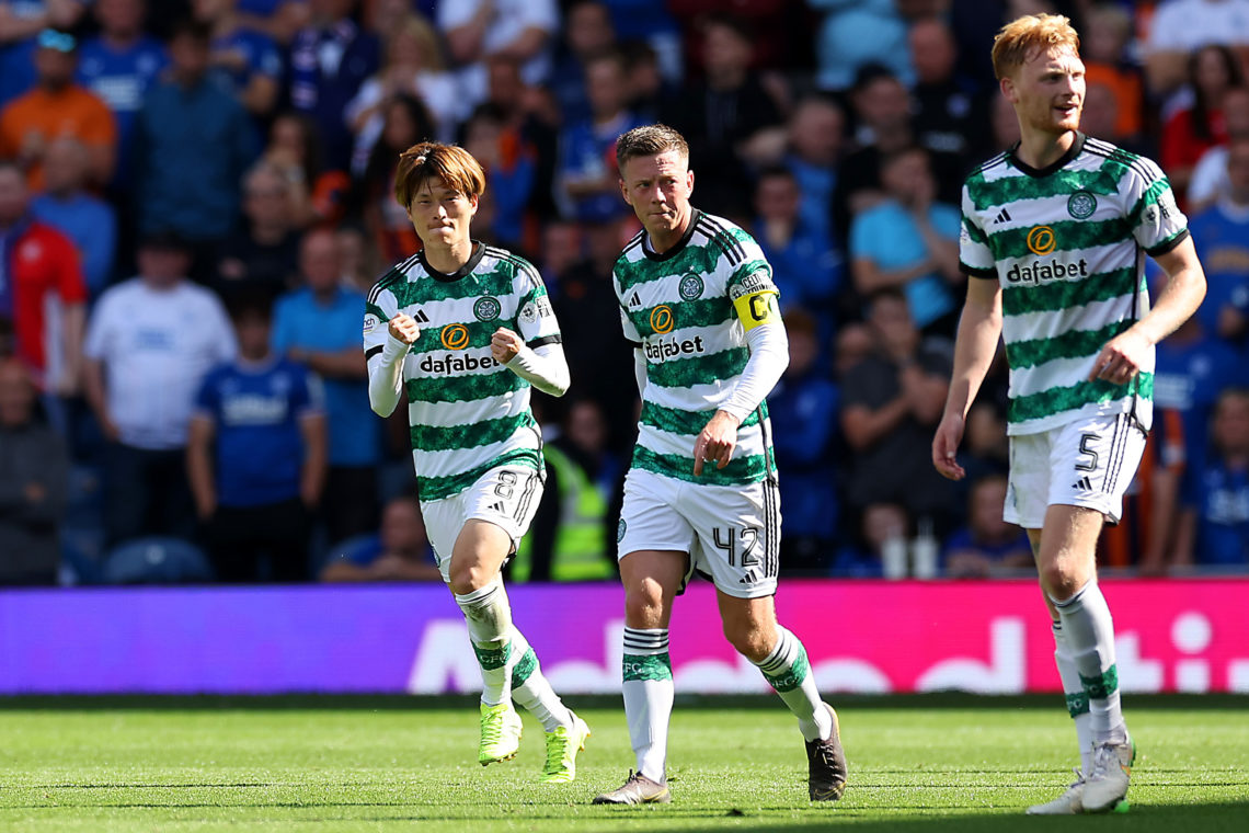 Left in awe; Callum McGregor's superb dressing room message to Kyogo after Celtic derby winner