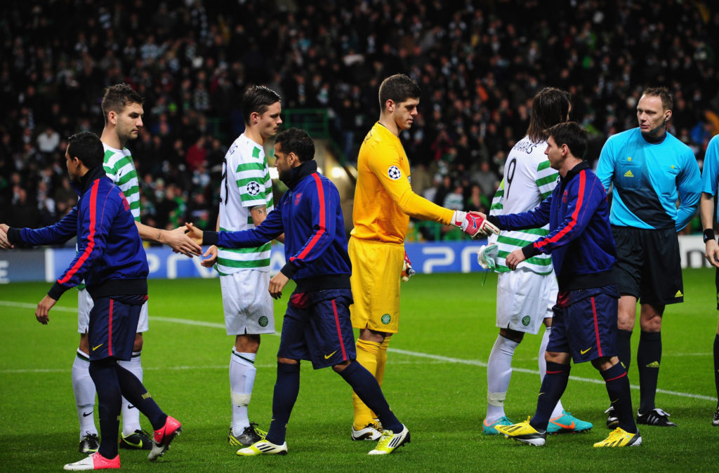 Celtic v Barcelona - UEFA Champions League