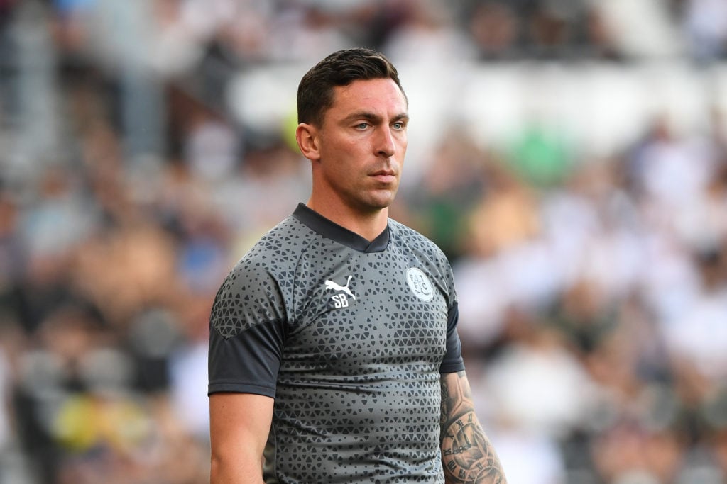 Scott Brown during Derby County v Fleetwood Town - Sky Bet League 1