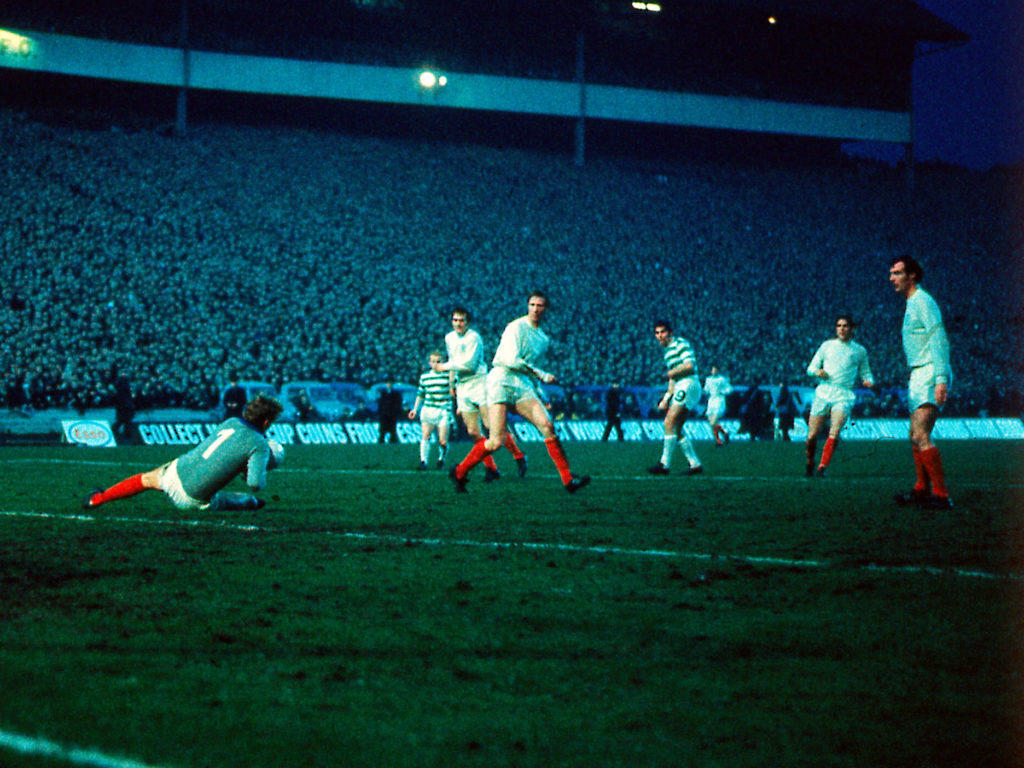 Celtic versus Leeds United 1970