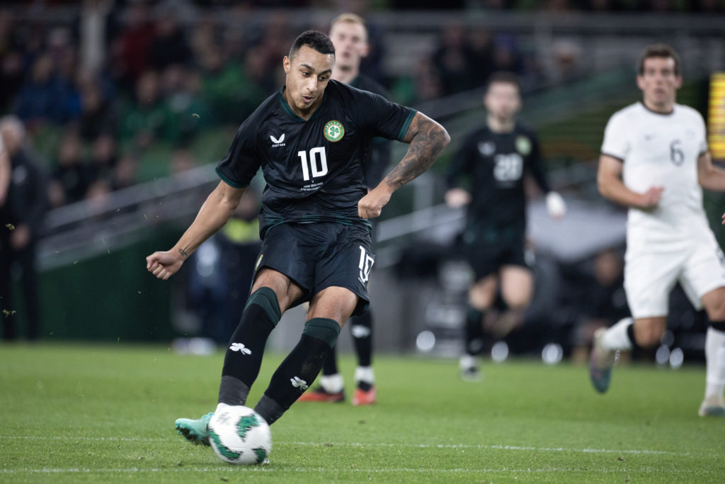 Republic of Ireland V New Zealand. International friendly match.