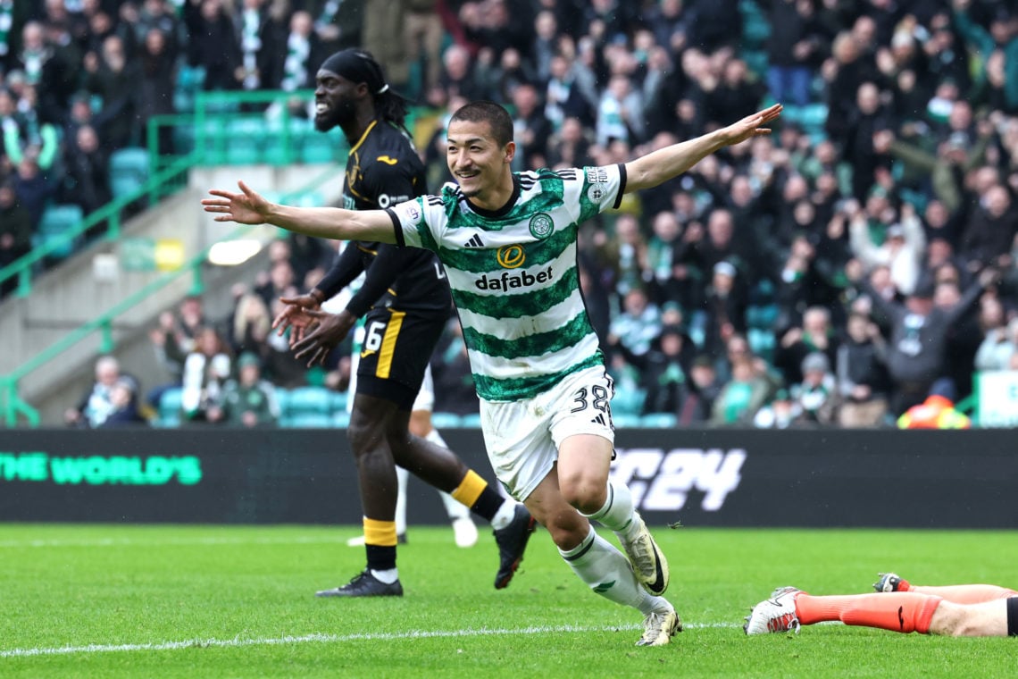 Celtic winger Daizen Maeda reacts in class Instagram post after helping ...