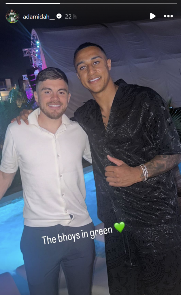 Adam Idah Instagram