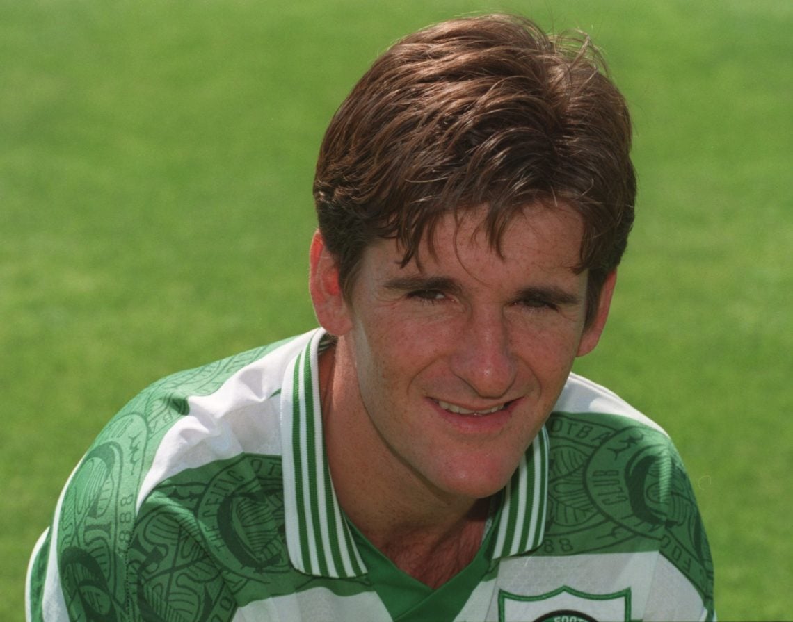 1995:  PORTRAIT OF TOSH MCKINLAY PICTURED AT THE 1995/6 CELTIC FC PHOTOCALL. Mandatory Credit: Allsport UK/ALLSPORT