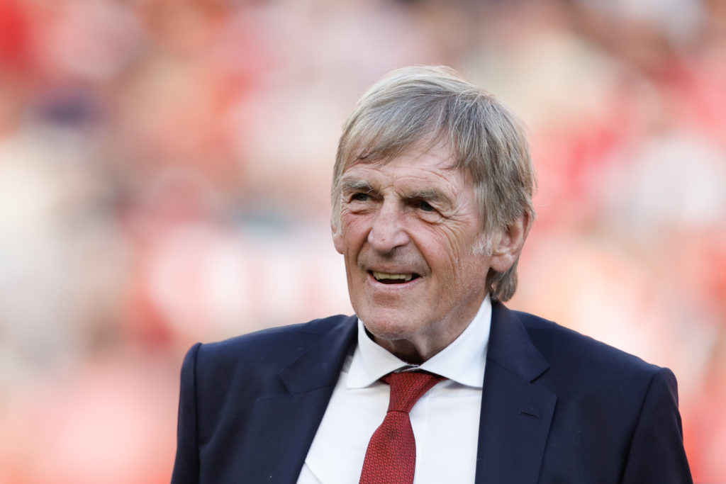 Kenny Dalglish at Liverpool FC v Wolverhampton Wanderers in the Premier League.