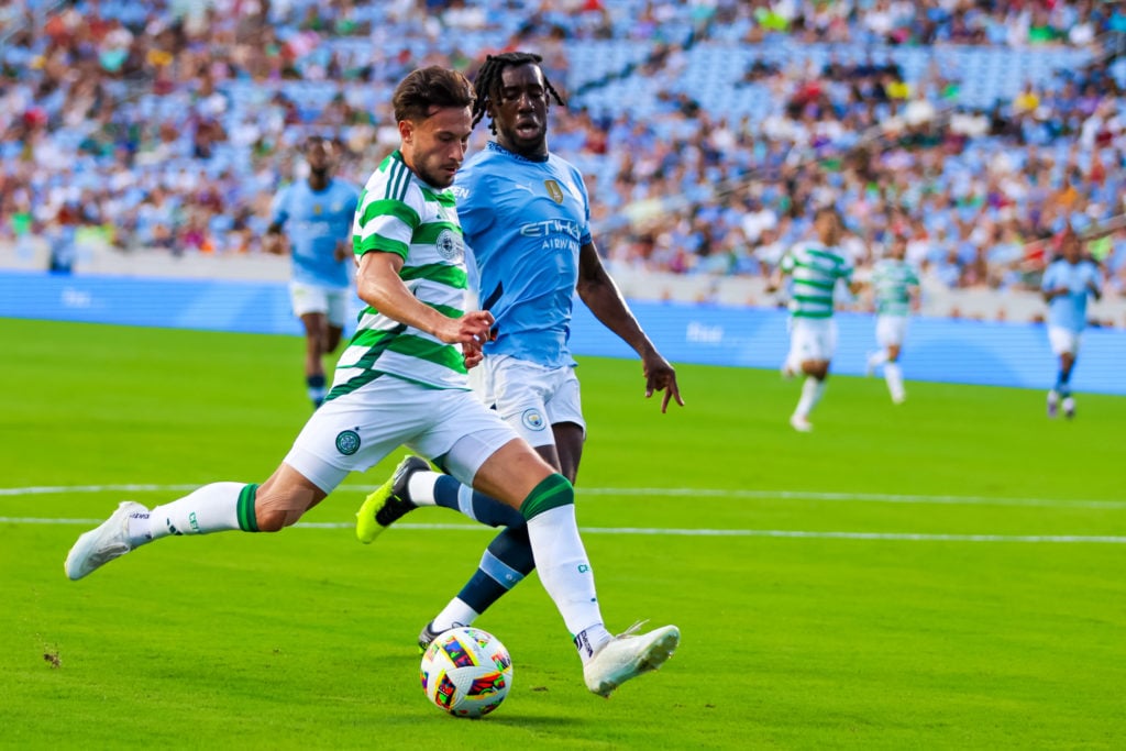 Nicolas Kuhn's performance vs Man City has the Celtic fans all saying the same thing