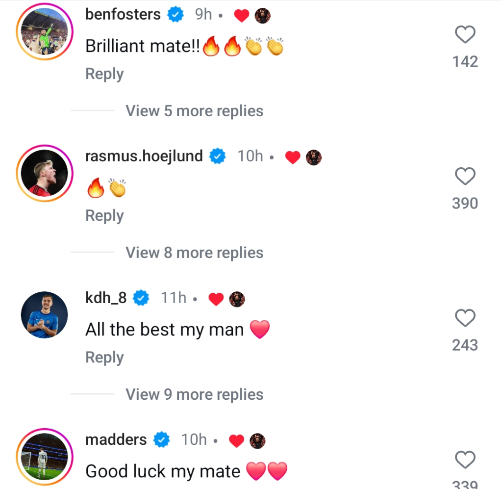 Kasper Schmeichel Instagram