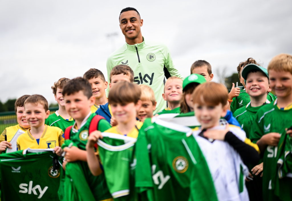 Republic of Ireland Training Session and Press Conference