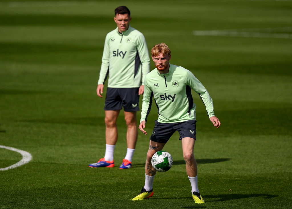 Republic of Ireland Press Conference and Training Session
