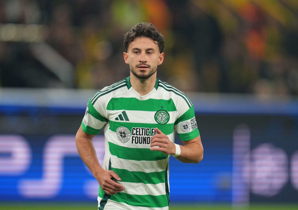 Nicolas Kühn of Celtic FC  during the Champions League Round 2 match between Borussia Dortmund v Celtic FC, at the Signal Luna Park, in Dortmund, G...