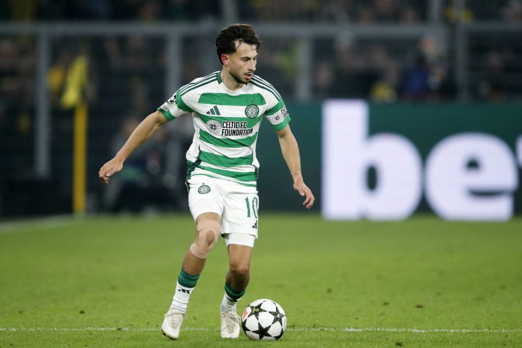 DORTMUND - Nicolas Kuhn of Celtic FC during the UEFA Champions League match between Borussia Dortmund and Celtic FC at the Signal Iduna Park on Oct...