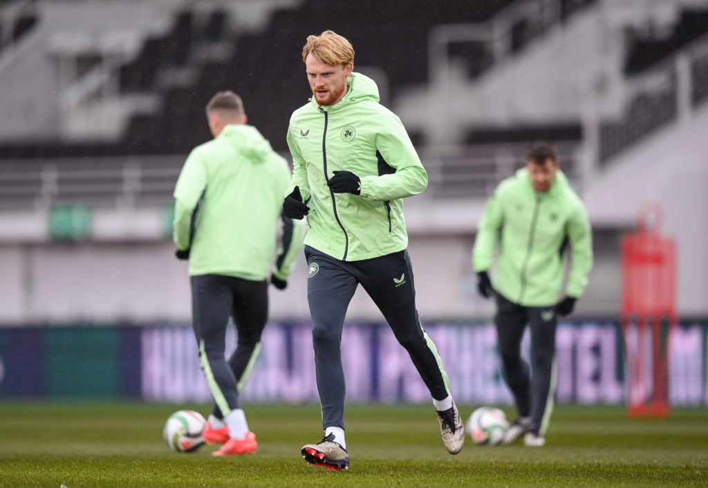 Republic of Ireland Training Session and Press Conference