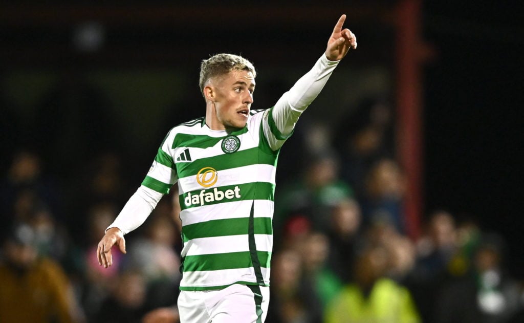 Sligo , Ireland - 9 October 2024; Luke McCowan of Celtic during the mid-season friendly match between Sligo Rovers and Celtic FC at The Showgrounds...