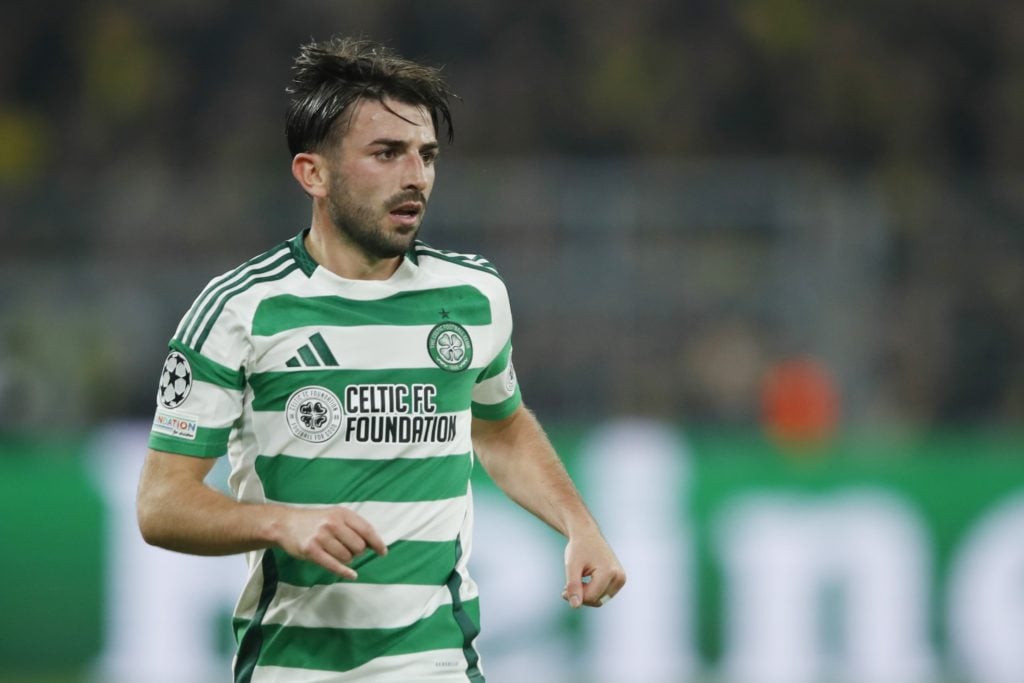 DORTMUND - Greg Taylor of Celtic FC during the UEFA Champions League match between Borussia Dortmund and Celtic FC at the Signal Iduna Park on Oct....