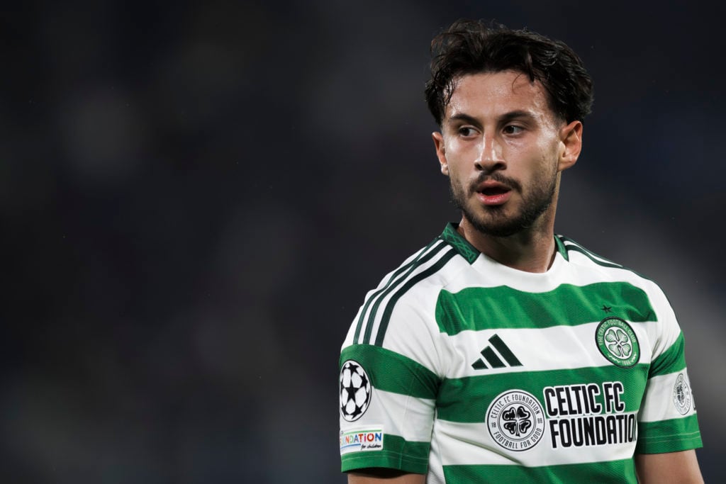 Nicolas Kuhn of Celtic FC looks on during the UEFA Champions