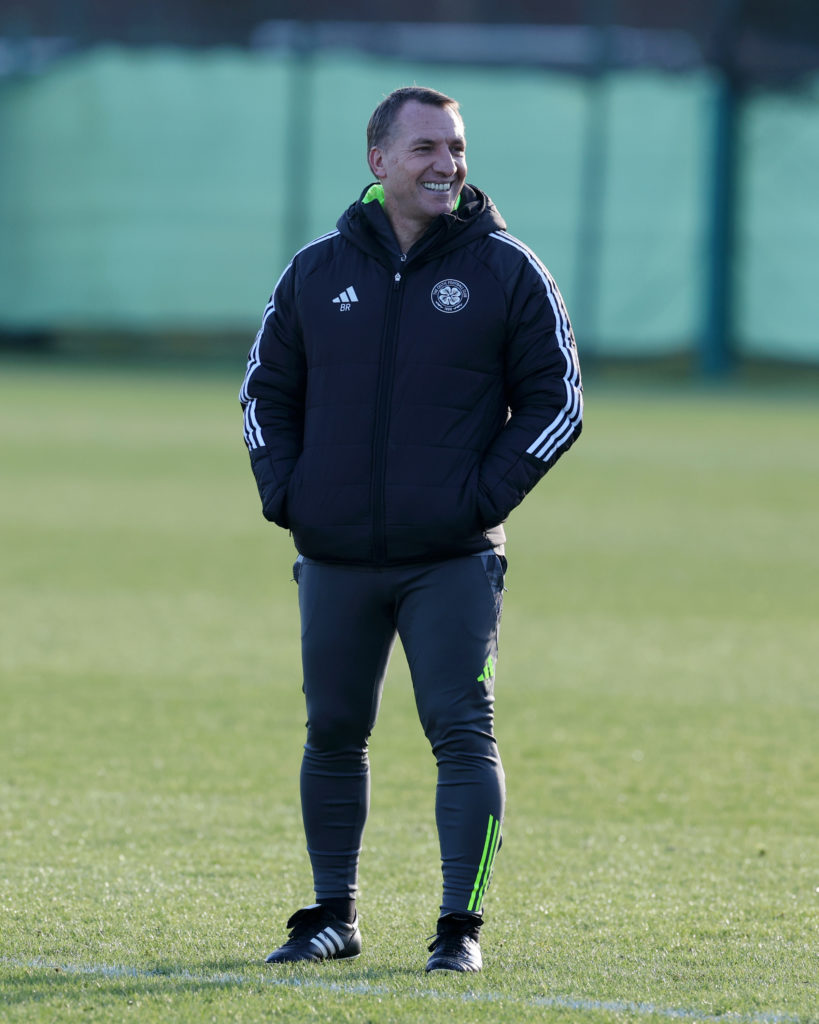 Celtic FC Training Session And Press Conference - UEFA Champions League 2024/25 League Phase MD8