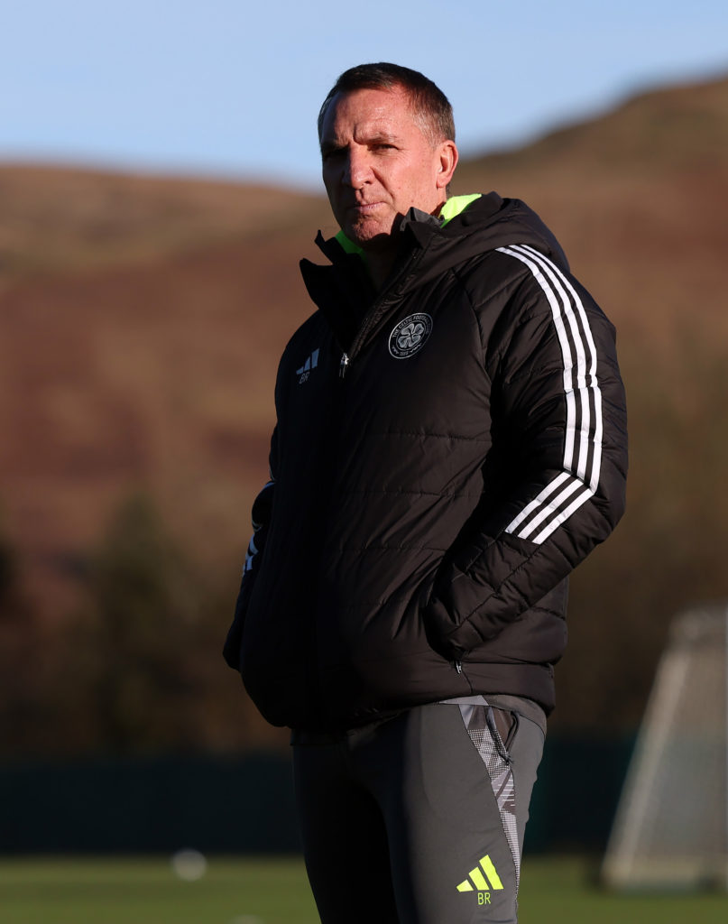 Celtic FC Training Session And Press Conference - UEFA Champions League 2024/25 League Phase MD8