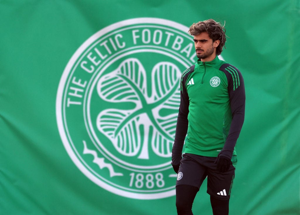 Celtic FC Training Session And Press Conference - UEFA Champions League 2024/25 League Phase MD8