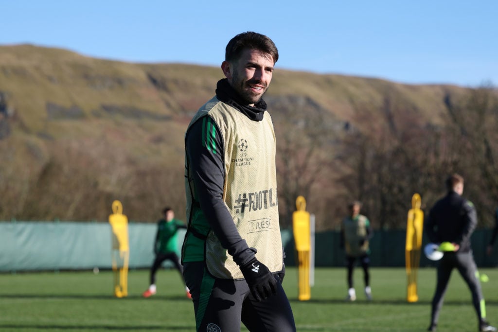 Celtic FC Training Session And Press Conference - UEFA Champions League 2024/25 League Phase MD8