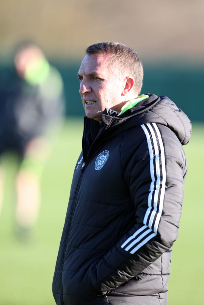 Celtic FC Training Session And Press Conference - UEFA Champions League 2024/25 League Phase MD8