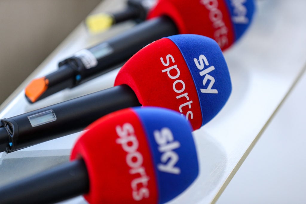 A selection of the Sky Sports microphones