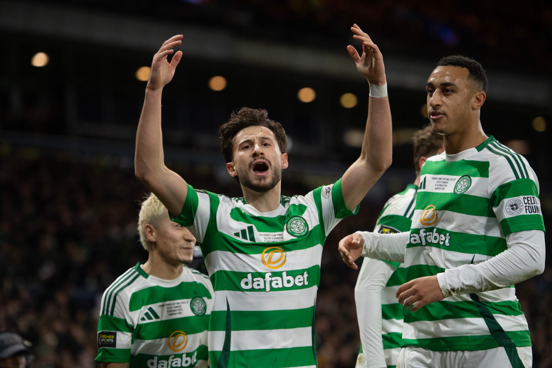 Celtic fans make worrying claim about Nicolas Kuhn during Scottish Cup ...