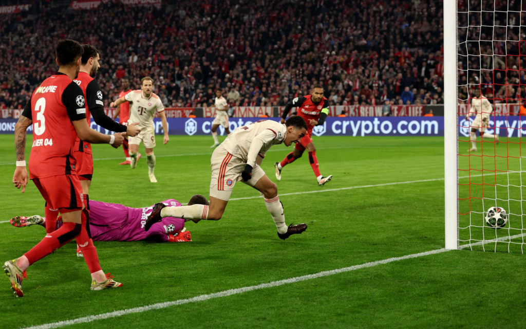 FC Bayern München v Bayer 04 Leverkusen - UEFA Champions League 2024/25 Round of 16 First Leg