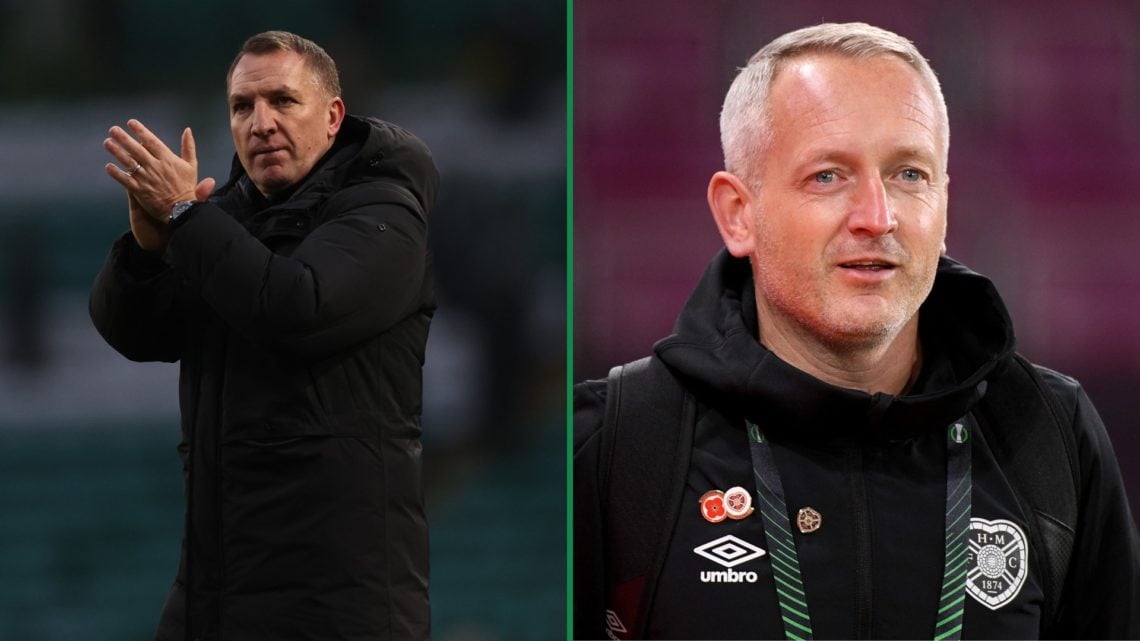 A split image featuring Brendan Rodgers on the left and Neil Critchley on the right.