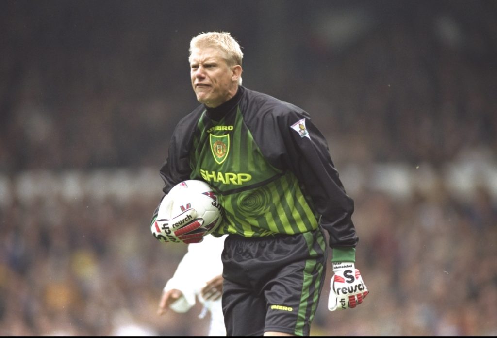 Peter Schmeichel of Manchester United