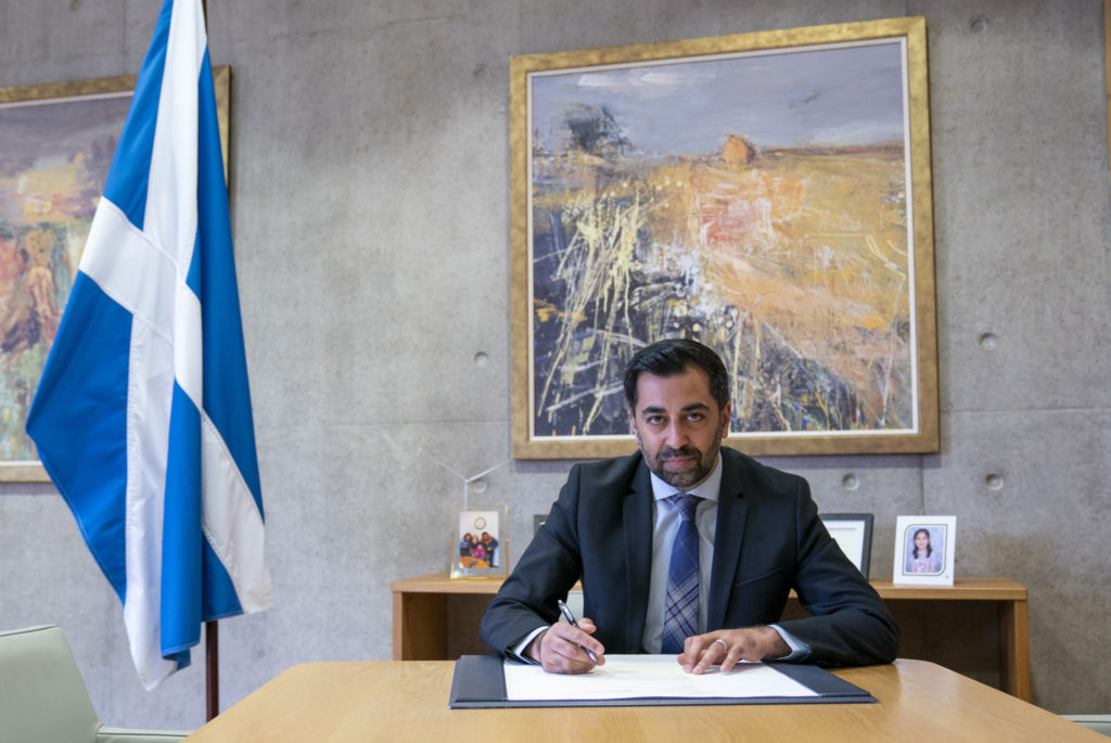 Humza Yousaf Signs Resignation Letter