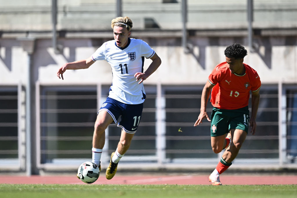 Portugal v England - U18 Men's International
