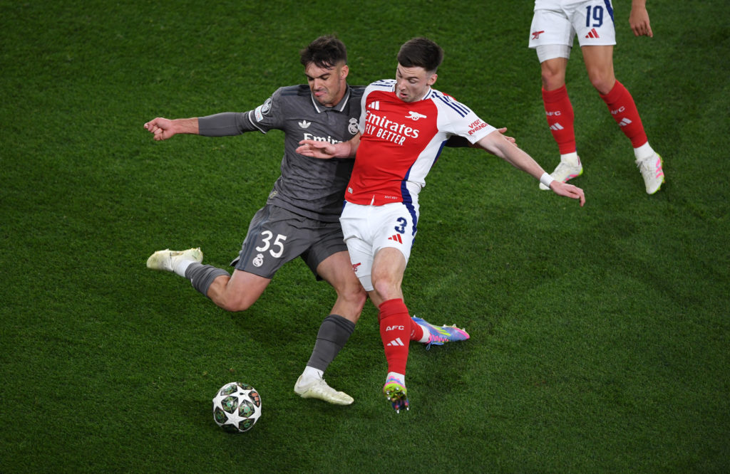 Arsenal FC v Real Madrid C.F. - UEFA Champions League 2024/25 Quarter Final First Leg