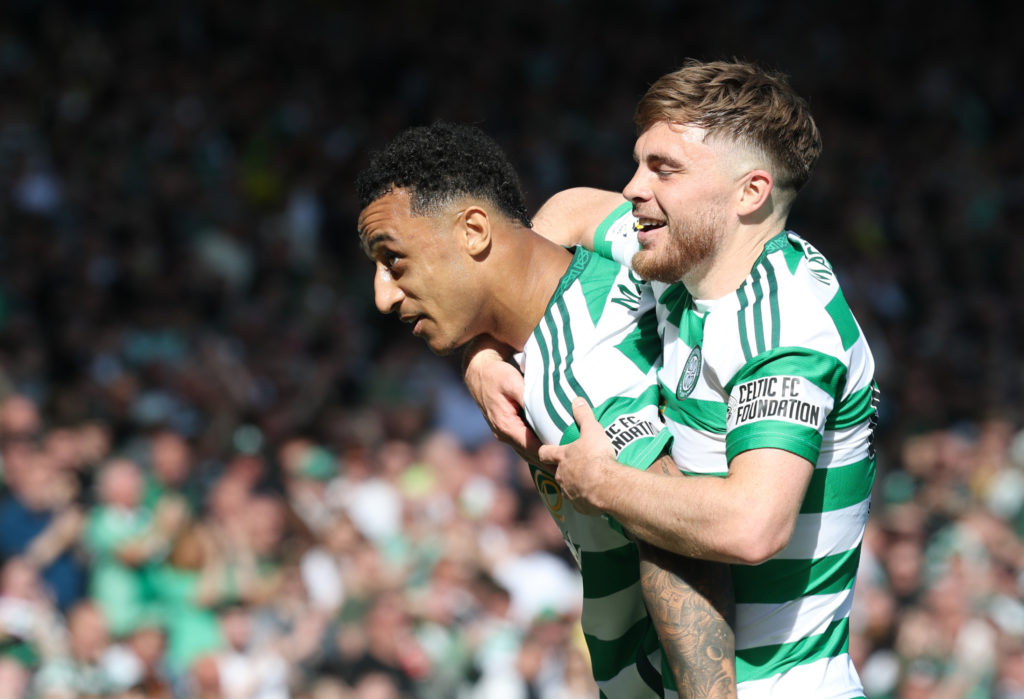 James Forrest during St Johnstone v Celtic - Scottish Gas Scottish Cup Semi Final